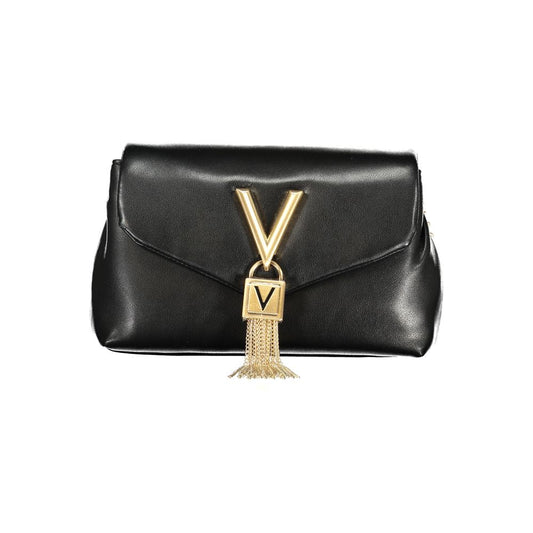 Mario Valentino Black Polyurethane Women Shoulder Bag