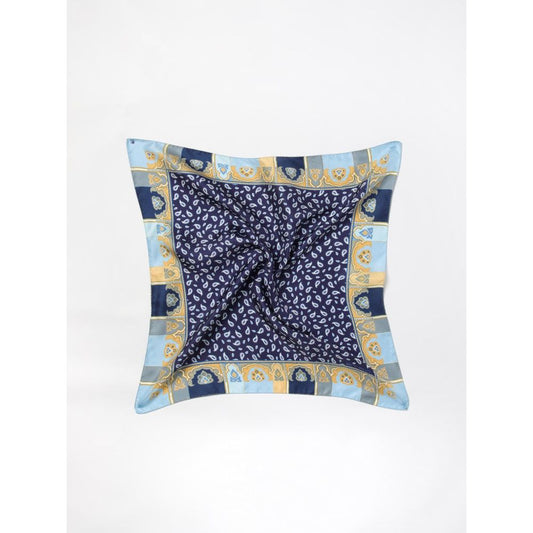 Etro Blue Silk Foulard