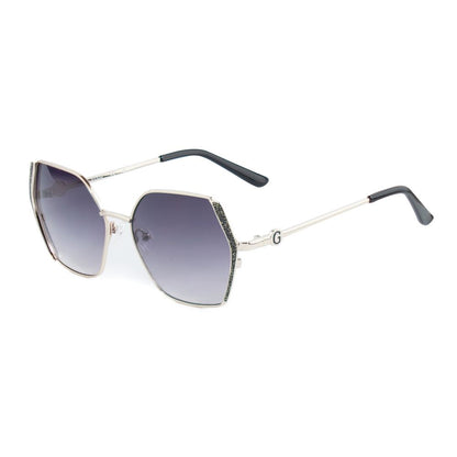 Guess Gray Metal Sunglasses