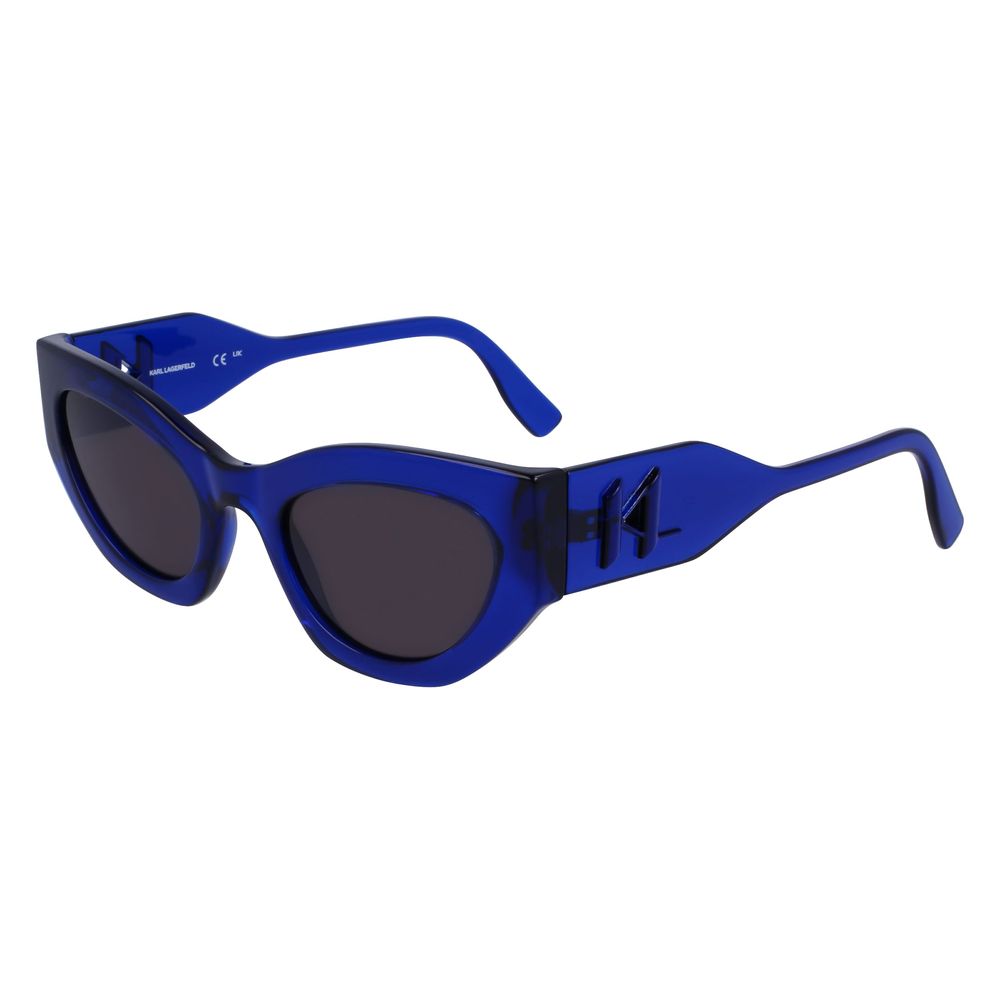 Karl Lagerfeld Blue Injected Sunglasses 1728,67434610848,Accessories,Blue,Glasses and Sunglasses - Accessories,Karl Lagerfeld,New with tags,Sunglasses - Glasses and Sunglasses - Accessories,Women