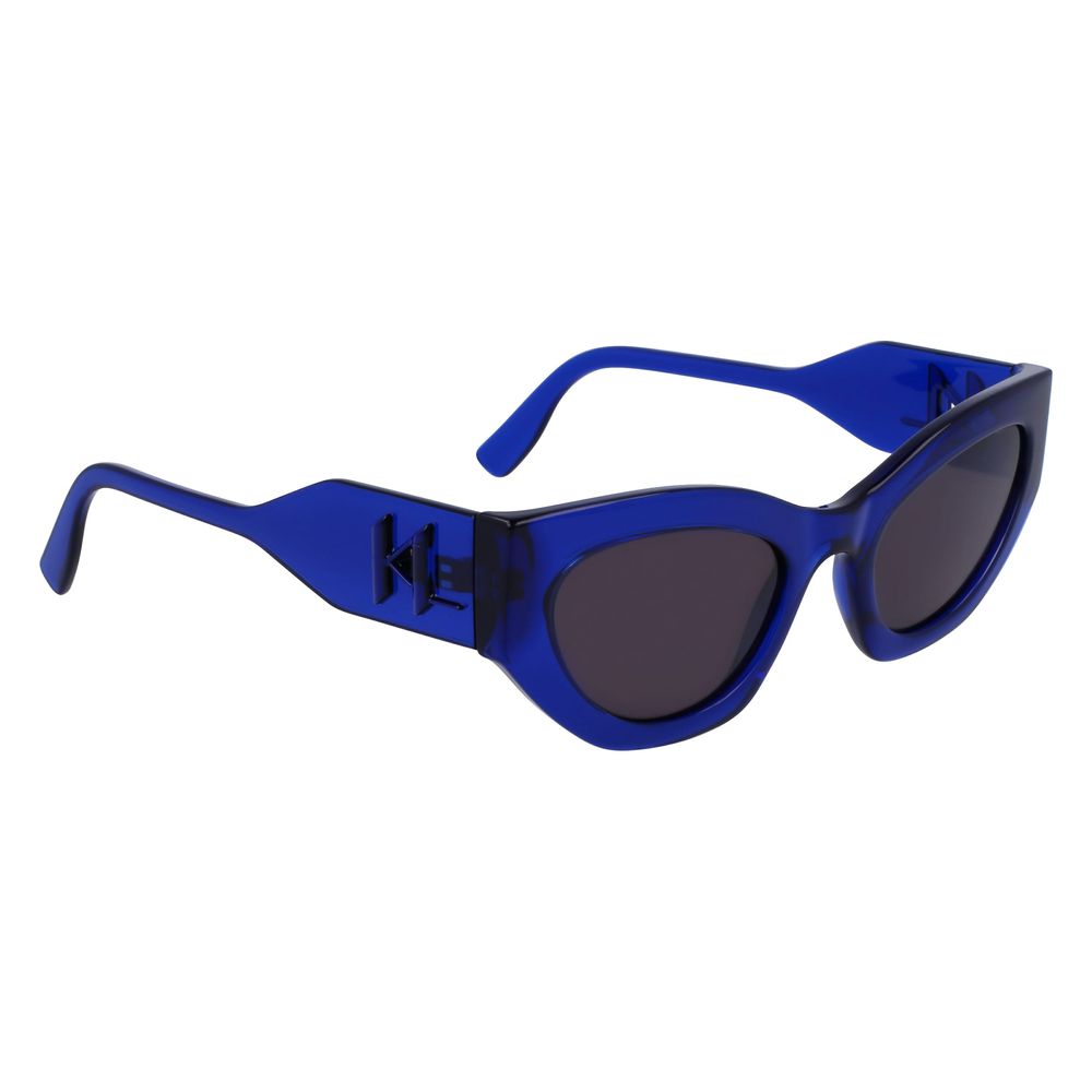 Karl Lagerfeld Blue Injected Sunglasses 1728,67434610848,Accessories,Blue,Glasses and Sunglasses - Accessories,Karl Lagerfeld,New with tags,Sunglasses - Glasses and Sunglasses - Accessories,Women