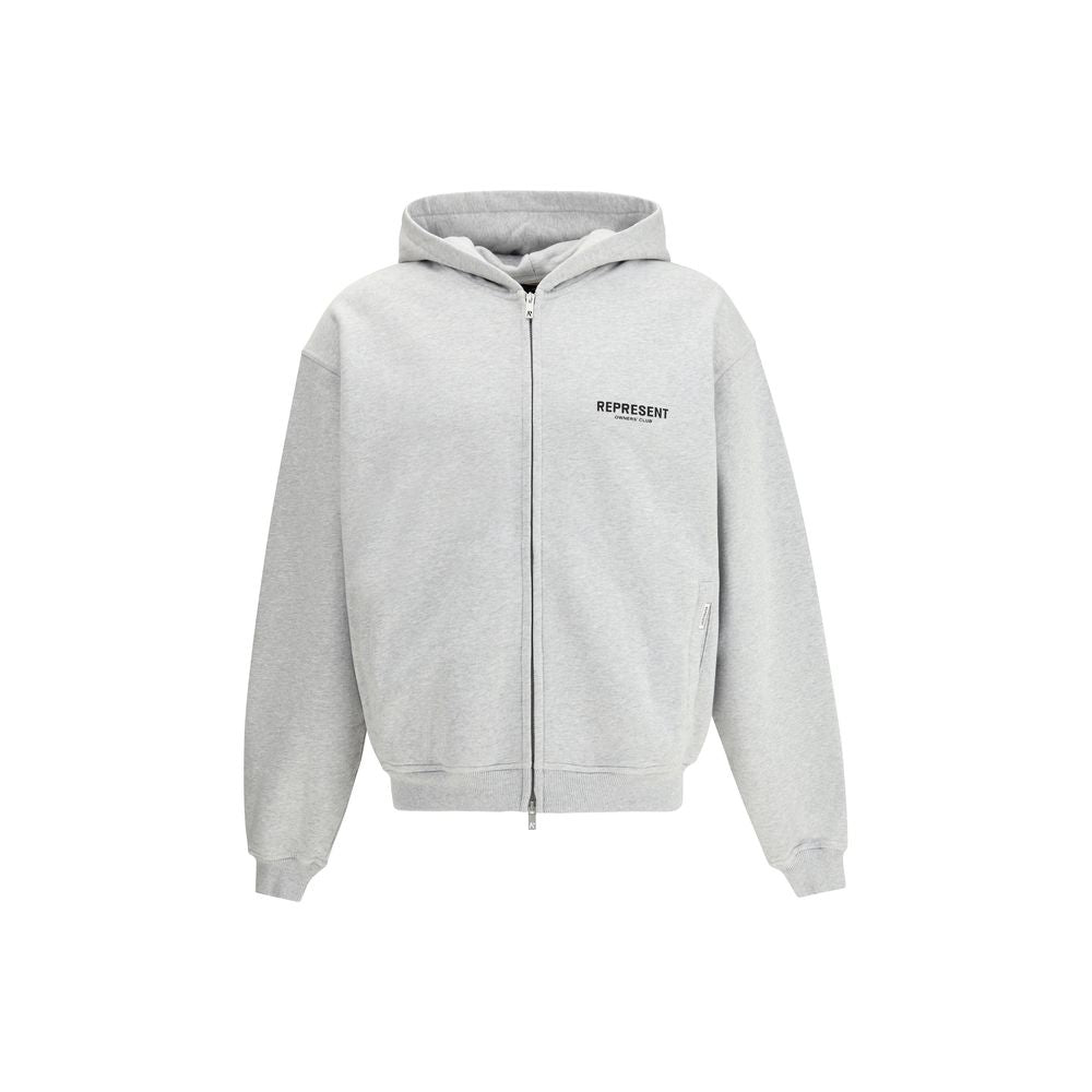 Represent Gray Cotton Sweatshirt 1728,72470364320,Clothing,Gray,Men,New with tags,Represent,Sweaters - Clothing,Sweatshirts - Sweaters - Clothing,XL,XS