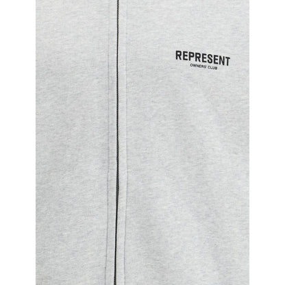 Represent Gray Cotton Sweatshirt 1728,72470364320,Clothing,Gray,Men,New with tags,Represent,Sweaters - Clothing,Sweatshirts - Sweaters - Clothing,XL,XS