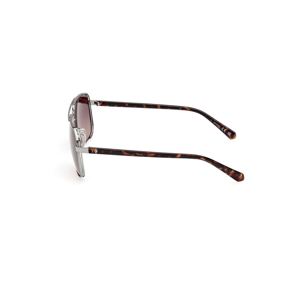 Guess Gray Metal Sunglasses