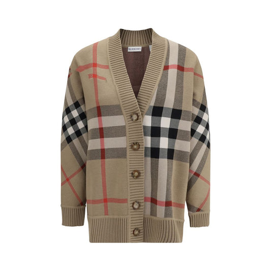 Burberry Beige Polyester Cardigan 1728,72470364320,Beige,Burberry,Cardigans - Sweaters - Clothing,Clothing,New with tags,S,Sweaters - Clothing,Women,XS