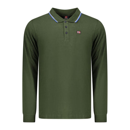 Norway 1963 Verde Cotton Men Polo