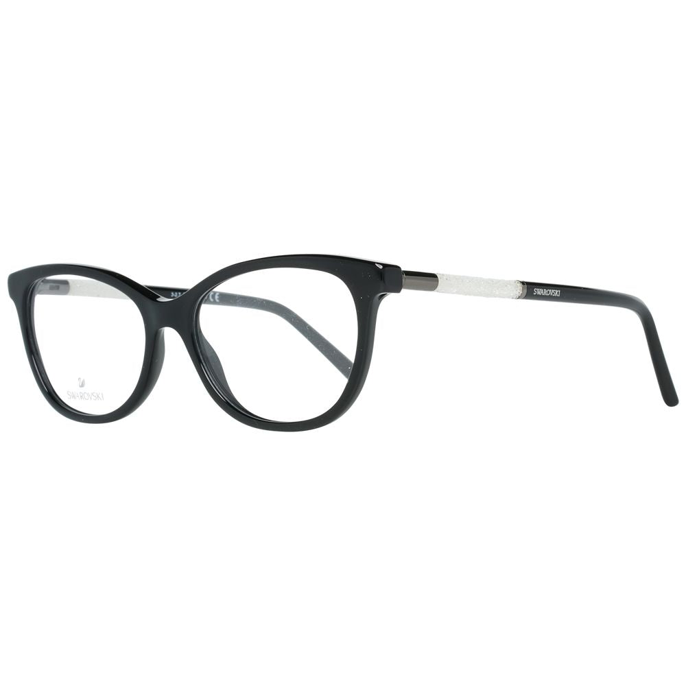 Swarovski Black Metal & Plastic Glasses (Frames) 1728,67345776800,Accessories,Black,Glasses (Frames) - Glasses and Sunglasses - Accessories,Glasses and Sunglasses - Accessories,New with tags,Swarovski,Women