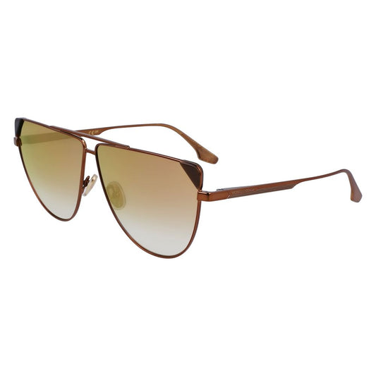 Victoria Beckham Brown Metal Sunglasses 1728,67434610848,Accessories,Brown,Glasses and Sunglasses - Accessories,New with tags,Sunglasses - Glasses and Sunglasses - Accessories,Victoria Beckham,Women