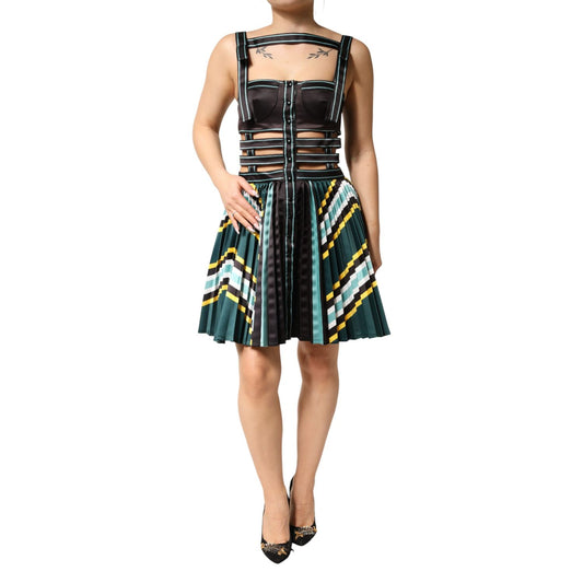 Philosophy di Lorenzo Serafini Multicolor Sleeveless A-line Dress