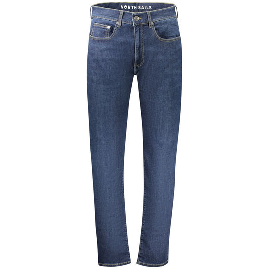 North Sails Blu Cotton Men Jeans 1728,67403481248,Blue,Clothing,Jeans Denim - Clothing,Men,New with tags,North Sails,Relaxed Fit Jeans - Jeans Denim - Clothing,W30,W31,W32,W33