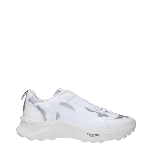 Valentino Garavani Blue Fabric Athletic Sneakers