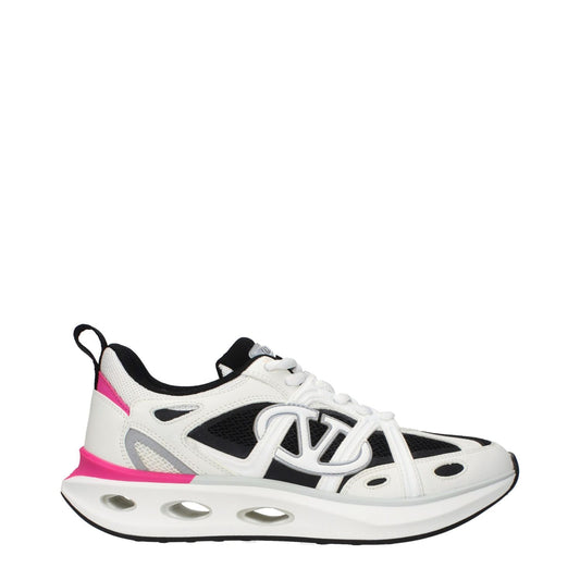 Valentino Garavani Blue Fabric Athletic Sneakers
