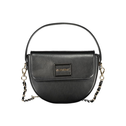 Mario Valentino Black Polyurethane Women's Handbag 1728,67403481248,Bags,Black,Handbags - Bags,Mario Valentino,New with tags,Women