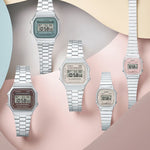 CASIO VINTAGE Mod. ICONIC - AMARANTH-1