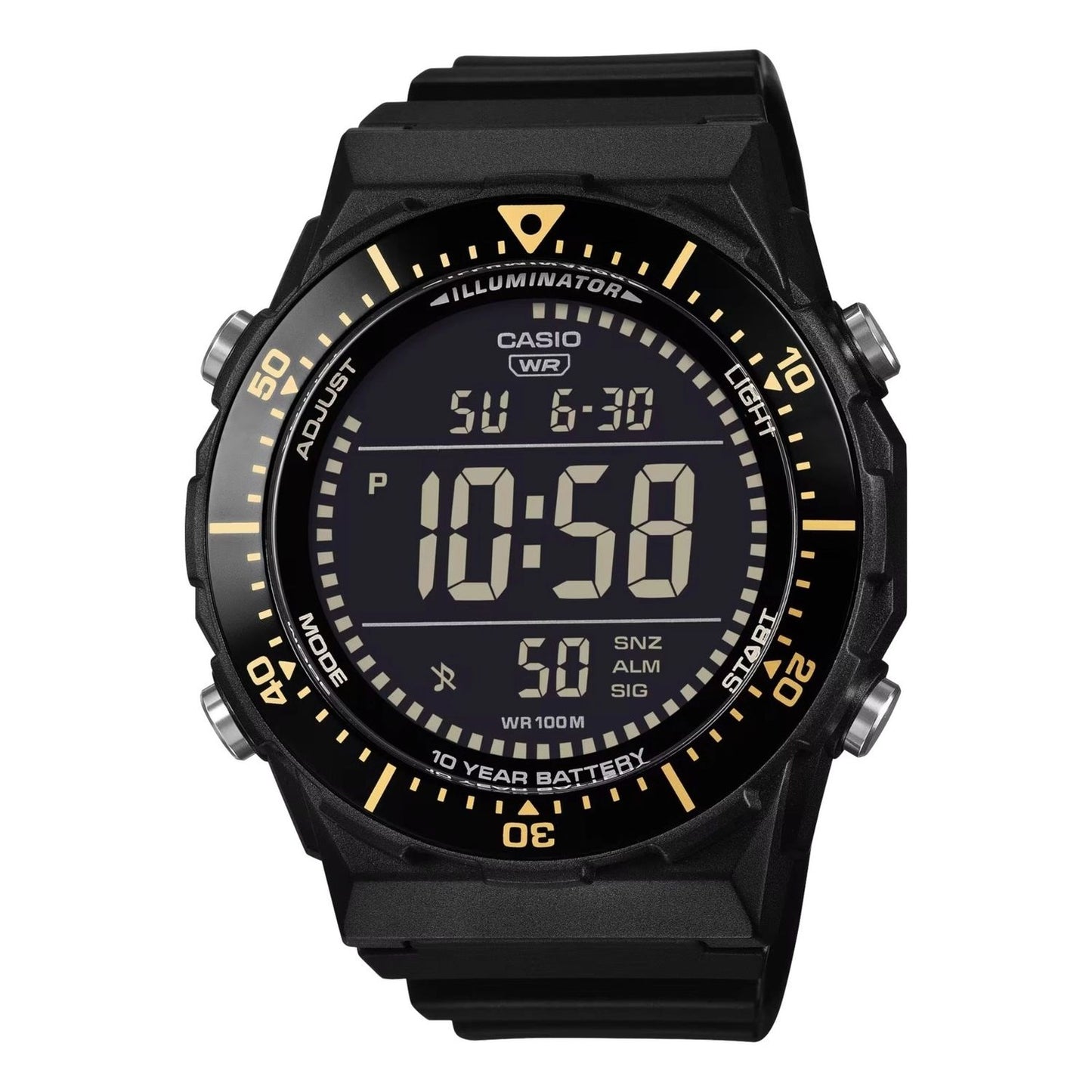 CASIO COLLECTION Mod. DIVER - New Case LCD-0