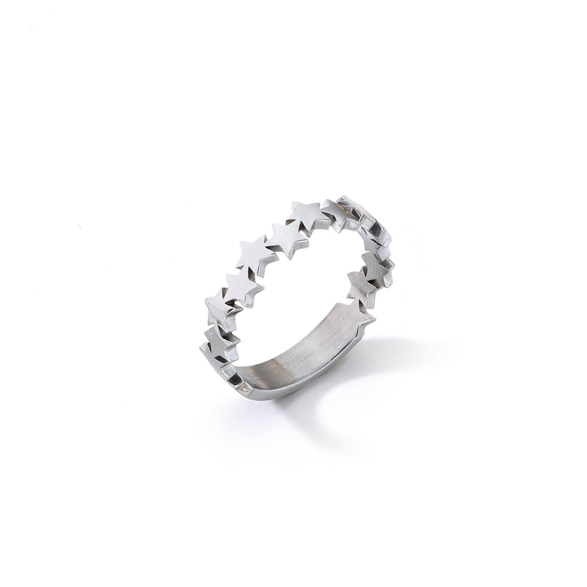 AN JEWELS JEWELRY Mod. ADC.R02S-8 silver star ring