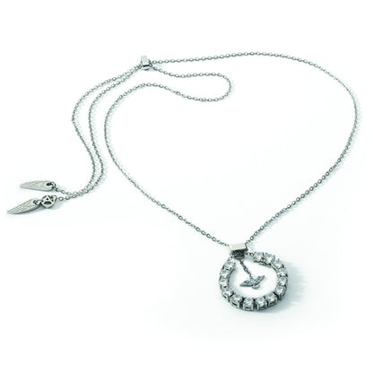 AN JEWELS JEWELRY Mod. AL.NLOY1SC silver necklace with pendant