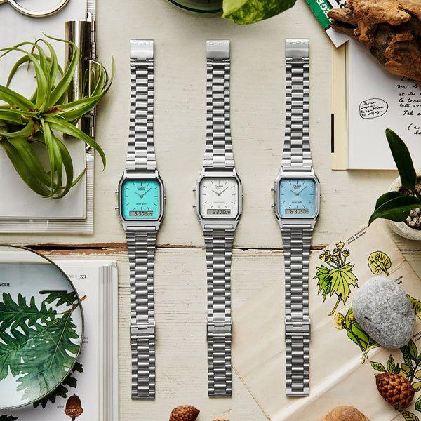 CASIO EDGY COLLECTION - Aqua Green WATCHES CASIO