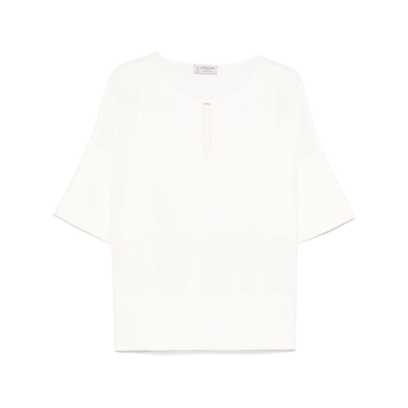 Alberto Biani Blouse with teardrop opening