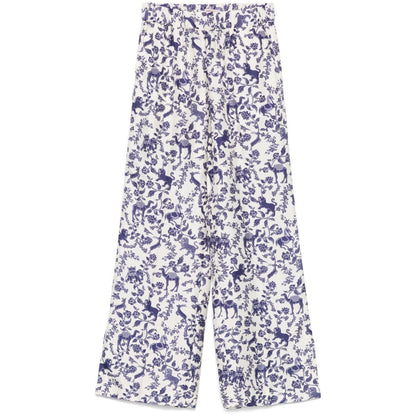 Alberto Biani printed trousers Trousers