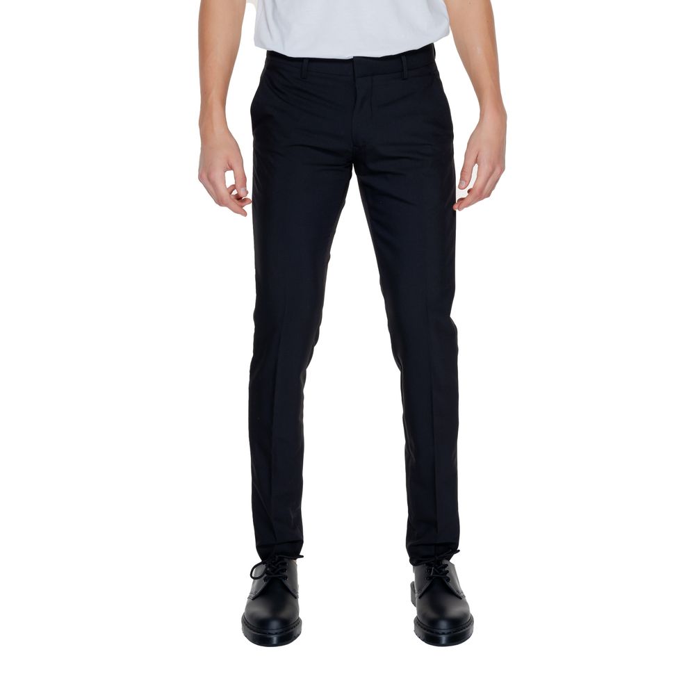 Antony Morato Black Polyester Pant