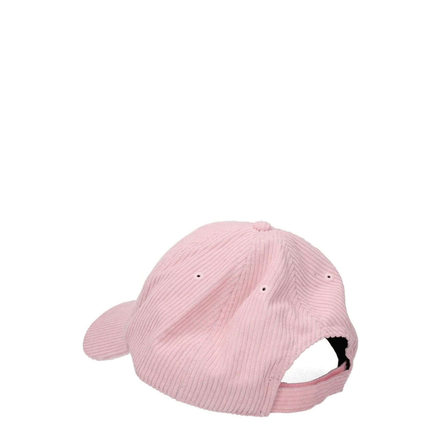 Back view of Autry Pink Cotton Cap (Baseball Hat) with strap closure, showcasing its casual style and 100% cotton material.