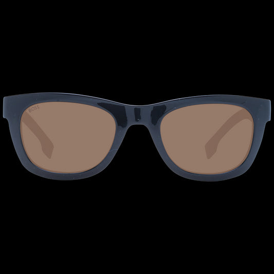 BOSS MOD. BOSS 1649_S 520WM70 sunglasses for gent with brown lenses and dark frame, fashionable eyewear accessory.