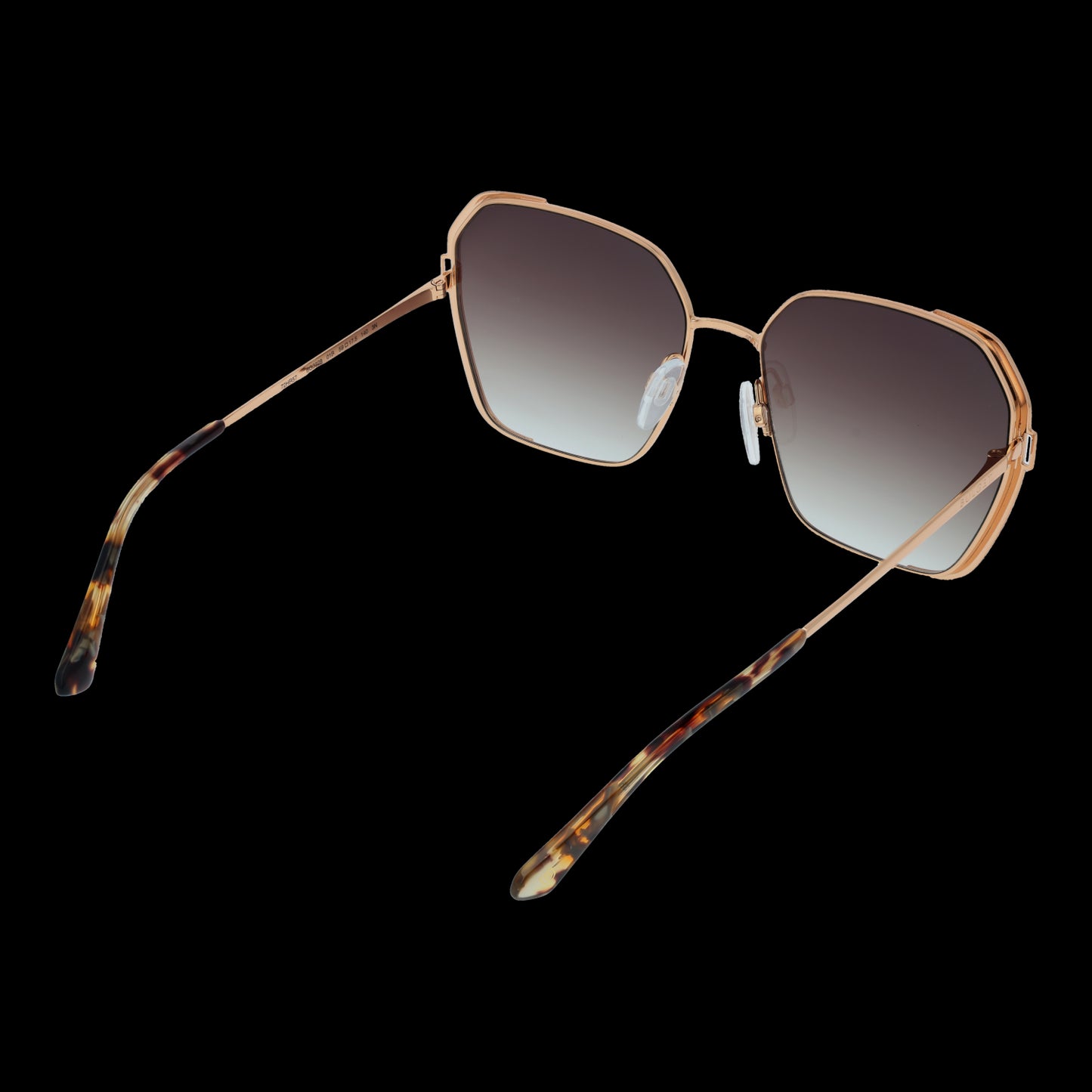 BULGET MOD. BG3328 5901B stylish lady sunglasses with gradient lenses and unique tortoiseshell arms, perfect accessory for women.