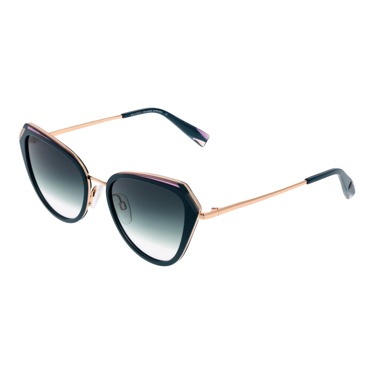 BULGET MOD. BG3352 54P02 ladies sunglasses with gradient lenses and sleek design.