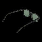 BULGET MOD. BG9229M 51D01P sunglasses for men, stylish green lenses and black frame, gent accessory
