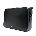 Baldinini Trend Black Calfskin Shoulder Bag
