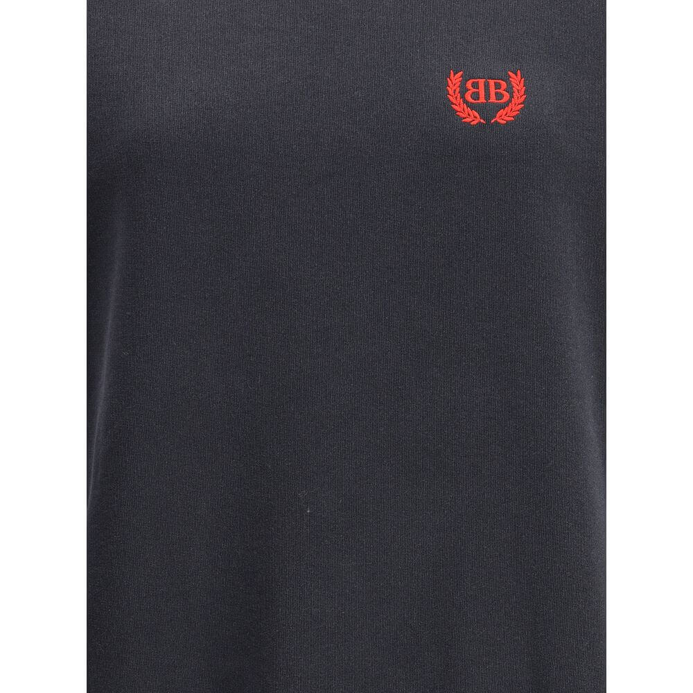 Balenciaga Black Cotton Casual Dress