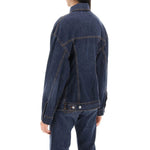 Balenciaga 'Hourglass' Denim Jacket