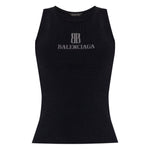 Balenciaga Top Black Topwear