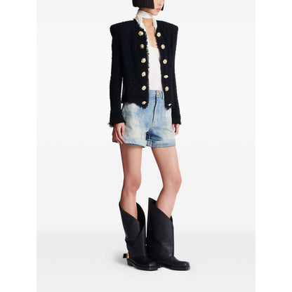 Balmain Edge-to-edge tweed jacket Jackets