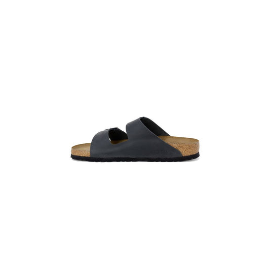 Birkenstock Black Synthetic Slipper - Women's Arizona sandal made with durable Birko-Flor, suede leather, and metal details.