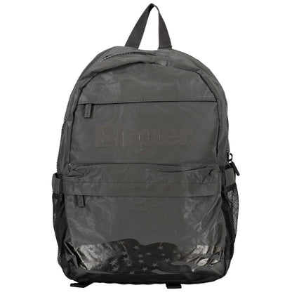 Blauer Nero Polyester Men's Backpack 1728,67403481248,Backpacks - Bags,Bags,Black,Blauer,Men,New with tags