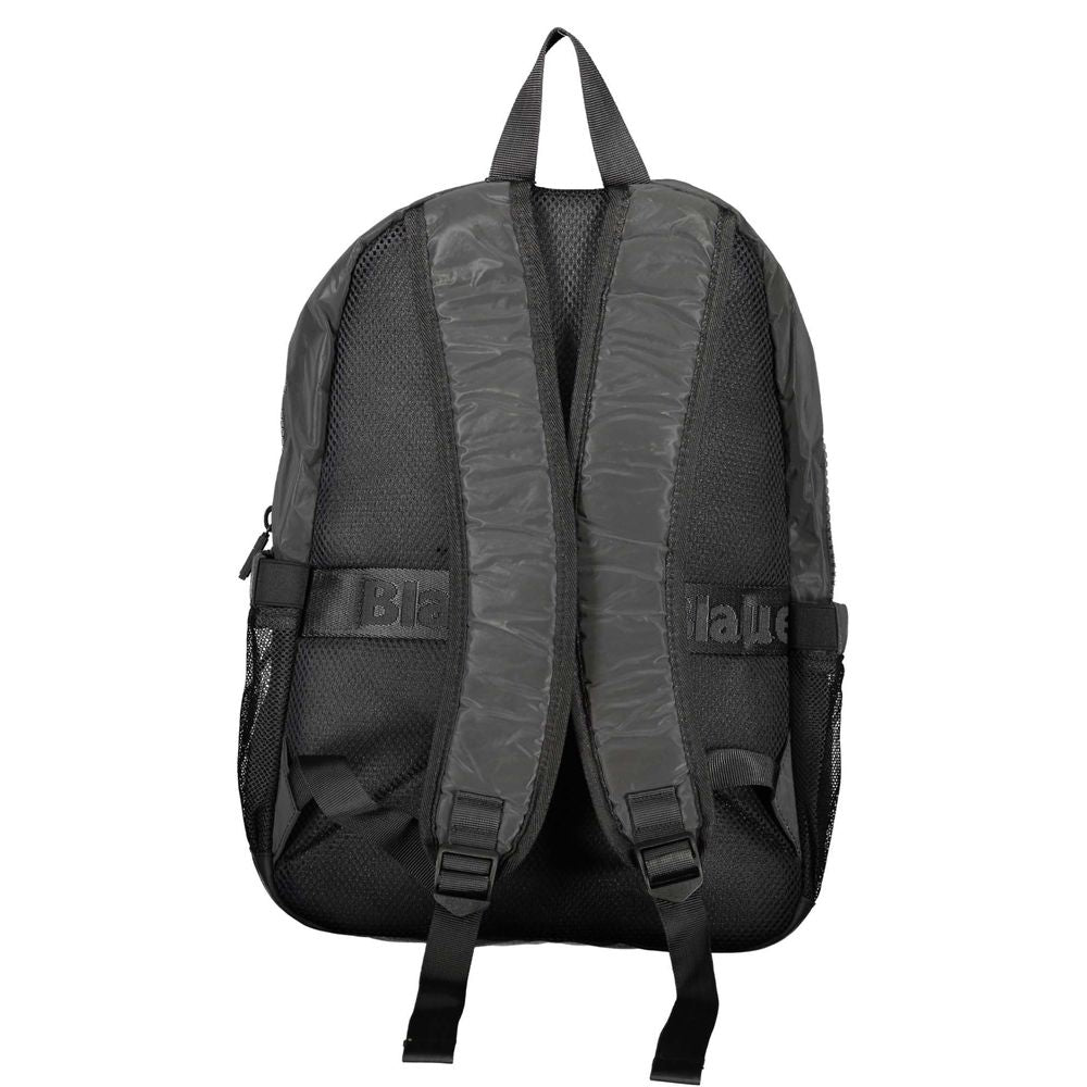 Blauer Nero Polyester Men's Backpack 1728,67403481248,Backpacks - Bags,Bags,Black,Blauer,Men,New with tags