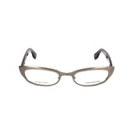 Bottega Veneta Bicolor Titanium Frames in black and titanium, stylish women's glasses, BV8120 model 49/19/140 mm measurements.