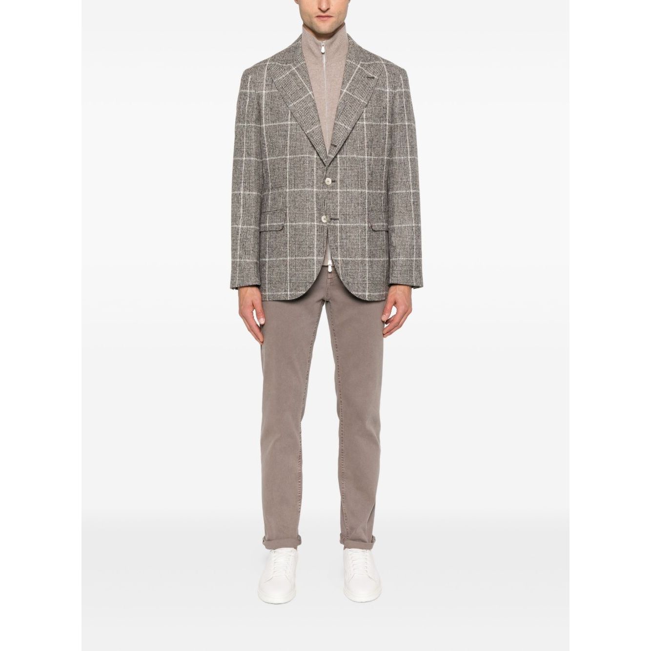 Brunello Cucinelli Cashmere Zipped Cardigan Topwear