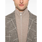 Brunello Cucinelli Cashmere Zipped Cardigan Topwear