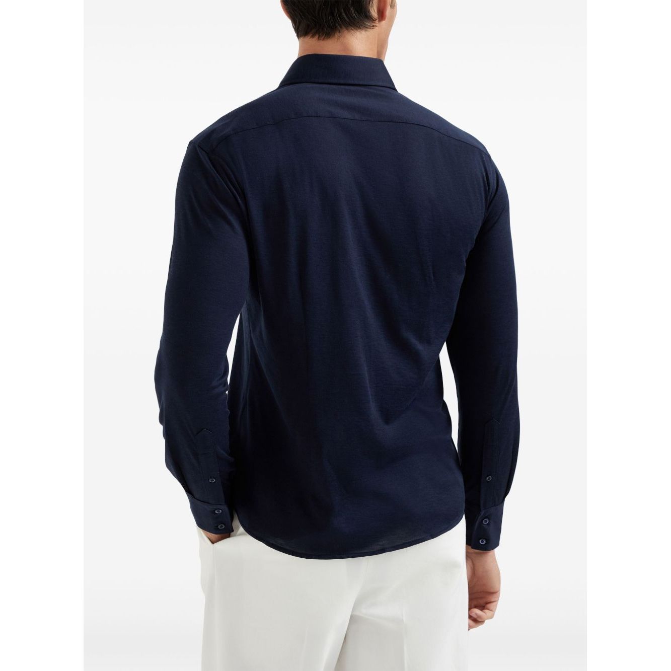 Brunello Cucinelli Shirts Blue