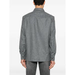 Brunello Cucinelli Shirts Grey Shirts