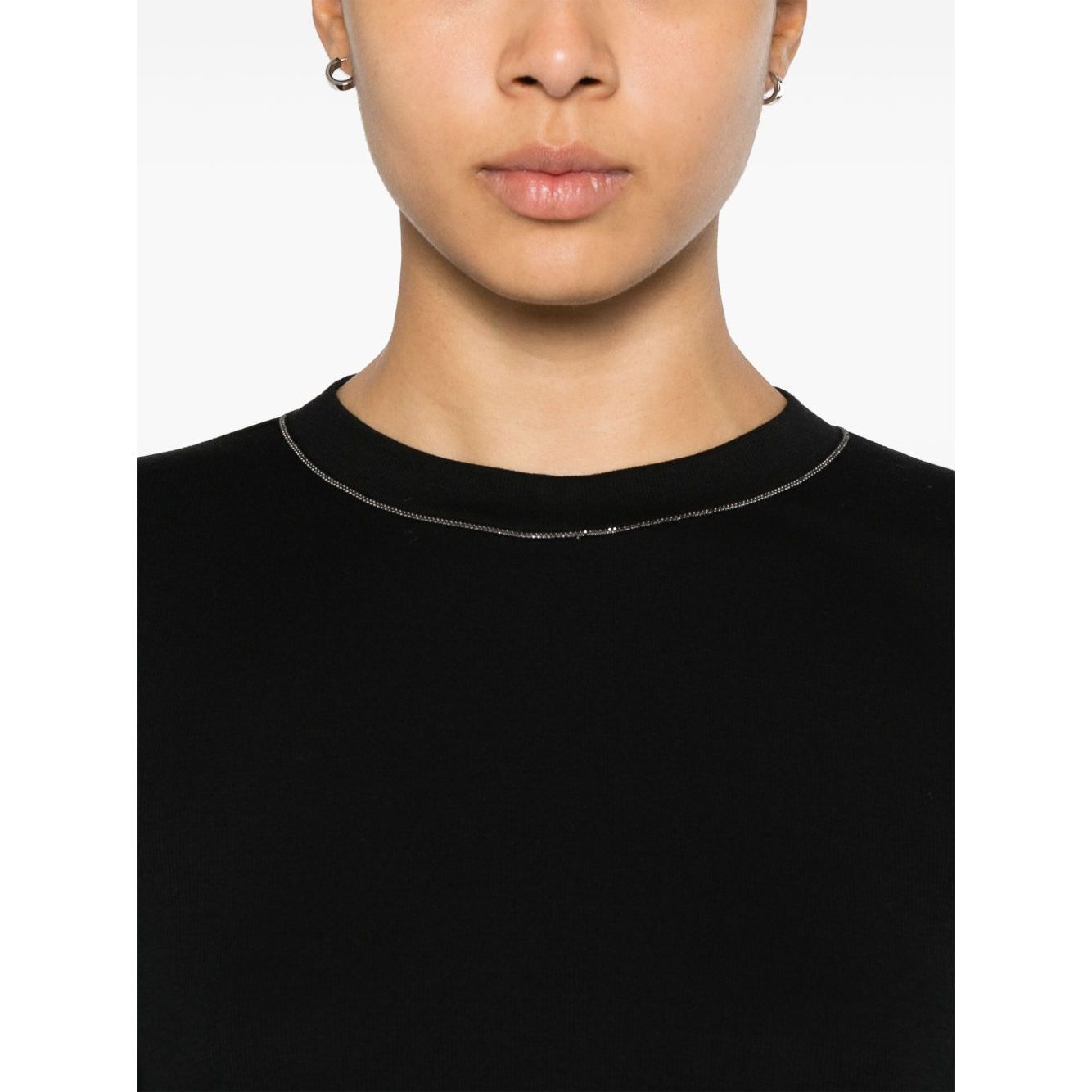 Brunello Cucinelli T-shirts and Polos Black