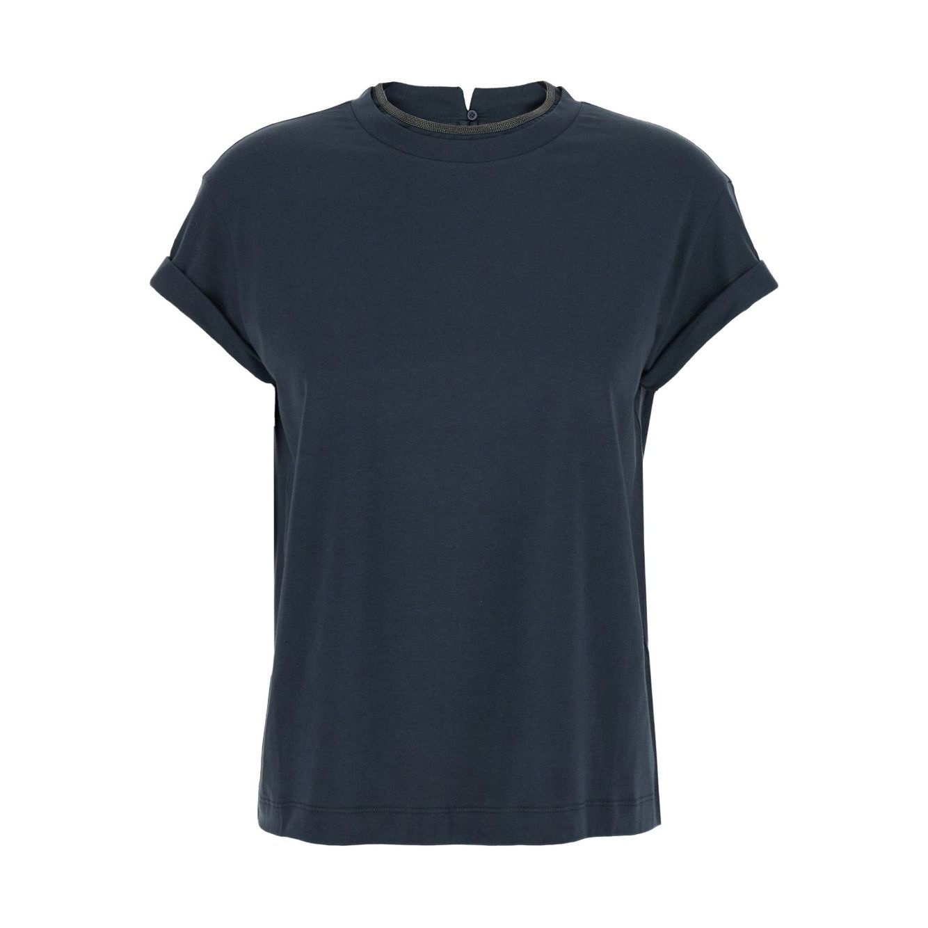 Brunello Cucinelli T-shirts and Polos Blue