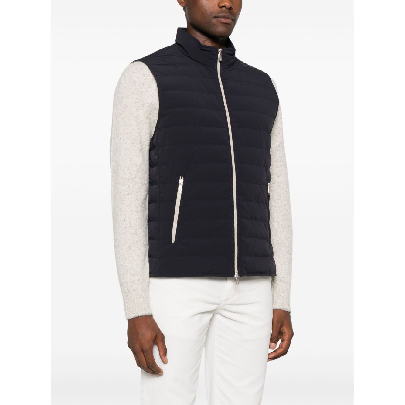Brunello Cucinelli Zip-fastening sleeveless vest Vests