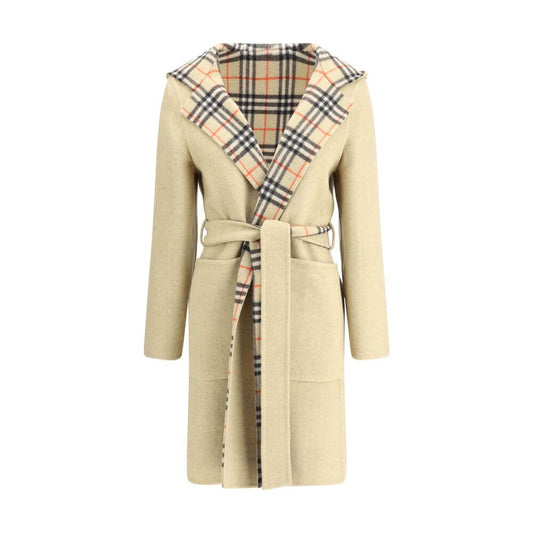 Burberry Beige Wool Coat