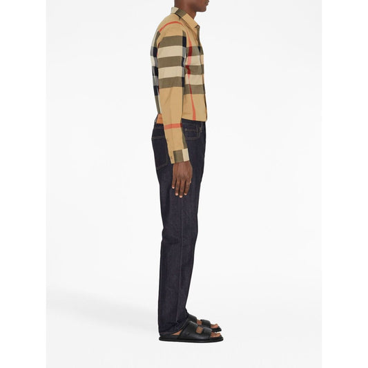 Burberry Check cotton shirt Shirts