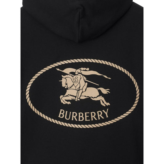 Burberry Knight Stamp Cotton Hoodie Topwear