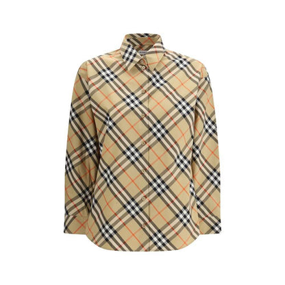 Burberry Multicolor Cotton Pattern Shirt